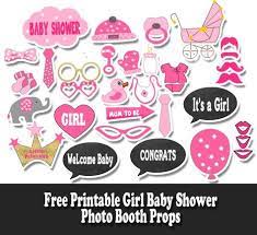 Free Printable Girl Baby Shower Photo Booth Props Baby Shower Photo Props Baby Shower Photo Booth Baby Shower Photo Booth Props