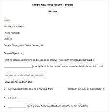 Download our free resume templates for google. Sample New Nurse Resume Template Download For Nursing Job Fresher Hudsonradc