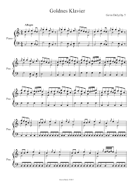 Klaviertastatur zum ausdrucken a4noten lernen klavier pdfklaviertasten zum ausdruckenklaviertastatur beschriftet zum ausdruckennoten ben arbeitsbltterklaviertastatur. Goldnes Klavier Sheet Music For Piano Solo Download And Print In Pdf Or Midi Free Sheet Music For Misc Tunes By Misc Tunes Alternative Rock Musescore Com