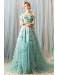 We did not find results for: 148 99 Fairy Light Green Off Shoulder Flowers Prom Dress Long Tulle With Train Wholesale T79013 Gemgrace Com Flower Prom Dress Prom Dresses Long Light Green Dress