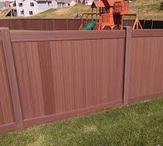Vinyl picket fence fence landscaping severe weather fence design fencing deck outdoor structures landscape outdoor decor. Solid Privacy The American Fence Company