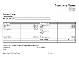 Payslip Format Receipt Template Payroll Template Business Letter Format