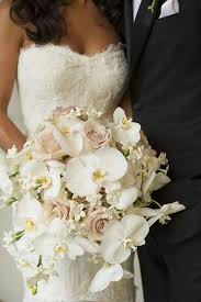 Luxurious Summer Wedding At The Pierre New York Orchid Bouquet Wedding Stephanotis Wedding Bouquet Orchid Wedding