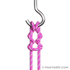 Cat's paw (offshore swivel) knot definition, strength, tying a cat's paw knot step by step, what is it used for, video on how to make the knot. How To Tie A Cat S Paw Knots 3d
