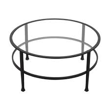 Pottery barn tanner round end table $399 vs. 50 Off Pottery Barn Pottery Barn Tanner Round Coffee Table Tables