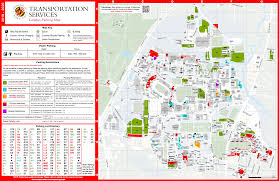 umd campus parking map umd dots