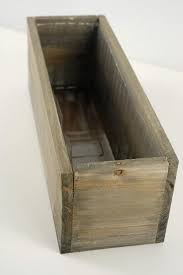 This box planter looks really great for something that is made exclusively out of pallets, which are one of the simplest and easiest materials to work with. Wood Planter Box 11 75 X 4 Save On Crafts