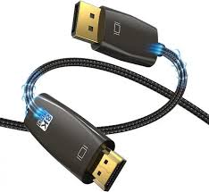 8K DisplayPort to HDMI 2.1 Braided Cable