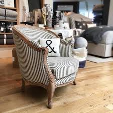Sweet Ticking Stripe Chair Furniture Upholstered Chairs Accent Chairs For Living Room