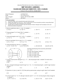 Simak di sini untuk persiapan pelajaran smp kelas 9 kurikulum 2013. Soal Matematika Smp Kelas 9 Semester 1 Dan Pembahasannya Jawabanku Id