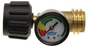 The camco rv propane/gauge leak detector is designed to allow you to see at a glance when your propane level is low. Camco Propane Cylinder Gas Gauge And Leak Detector Camco Propane Cam59023