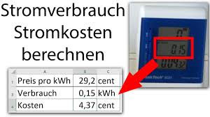 Der erste schritt ist einfach: Stromverbrauch Messen Und Kosten Selbst Berechnen Energiekostenmessgerat Youtube