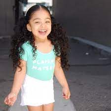 Curly hair cute little girl is wearing colorful dress standing in blur background hd cute hd wallpapers. Best Haircut For Little Girl With Curly Hair Novocom Top