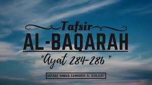 Kalam of the day, surat al baqarah ayat 286 (foto: Tafsir Surah Al Baqarah Ayat 284 286 Ustadz Ahmad Zainuddin Al Banjary Youtube