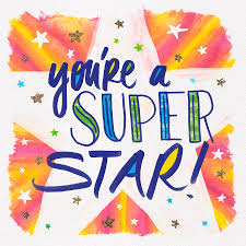 Youre A Super Star Doctor Nursteacher Nurse Mom Everyone Appreciation Gift Art By Jen Montgomery Painting By Jen Montgomery