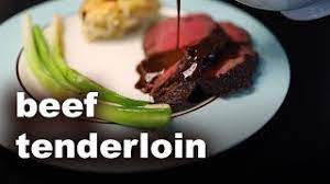 While the steaks are finishing in the oven, finish the sauce. Roast Tenderloin With Bordelaise Sauce And Potato Gratin Youtube