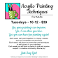 Acrylic Painting Techniques for Adults event image