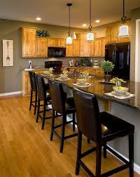 The white tone is not too bright, so it gives a. 35 Beautiful Kitchen Paint Colors Ideas With Oak Cabinet Kitchen Wall Colors Oak Kitchen Cabinets Wall Color Kitchen Paint
