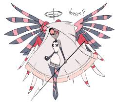 She is always excited on extermination day as she gets to kill anyone she wants and when in action, never misses a beat. Radiodust On Twitter Angel Vaggie As An Exterminator Because I Like This Theory Fanart Of Hazbinhotel Actually It S Part Of My Mini Fan Comic Where There S Angel Vaggie Against Full Demon Form Alastor