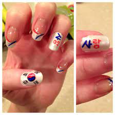 South Korean Theme Nail Art Nails Theme