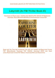 Fbi format description not yet available. Read Ebook Labyrinth An Fbi Thriller Book 23 Free Online