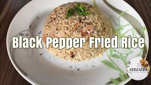 Check spelling or type a new query. How To Do Black Pepper Fried Rice Nasi Goreng Lada Hitam Luscious Youtube