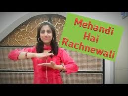 Mehandi Hai Rachnewali Easy Wedding Choreography Youtube Songs For Dance Choreography Simple Weddings