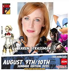 dublincomiccon Guest Announcement! We're excited to welcome the incredible  Karen Strassman to Dublin Comic Con