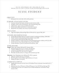 15 Teenage Resume Templates Pdf Doc Free Premium Templates