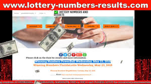 Florida Lotto 3 Numbers Out Of 6