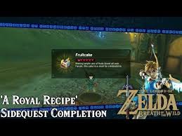 But, recipes aren't just for making delicious delicacies — you can also create bottles of elixir for a quick stat boost with one of the eleven material categories. Recipes Zelda Switch A Royal Recipe Sidequest Guide The Legend Of Zelda Breath Of The Wild Tips And Tricks