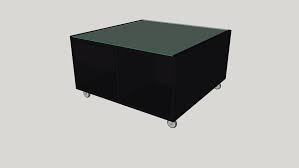 Choose amongst our many coffee tables with storage, or if your looking for a specific modern look, these coffee tables will complement your living room design perfectly. Ikea Boksel Coffee Table Black Brown 3d Warehouse
