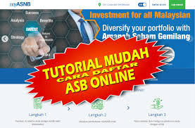Anda hanya perlu menunggu akaun anda approve. Simpanan Asb Online