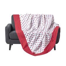 Jeté de lit dans la boutique jetés de lit helline : Jete De Lit Ou De Canape Coeurs Rouge Achat Vente Jetee De Lit Boutis Cdiscount