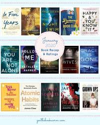 January 2020 Book Recap Ratings Gen The Bookworm Monthly Reading Wrap Up In 2020 Book Discussion Book Worms Night Book