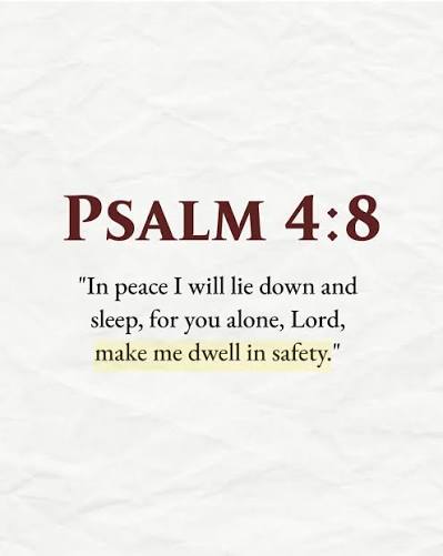 PSALM 4:8 📖🙏🕊️ Sleep in Peace—God Is Guarding You Tonight 🌙🛡️ | Psalm  4:8 This Verse Is for the One Struggling to Rest 😴💭➡️🙏 Your Safety Is  Not in Control—It's in God