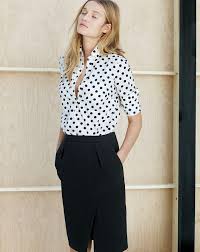 Black And White Polka Dot Shirt Womens Women S New Arrivals Dresses Shoes More Fashion Style Style Guides