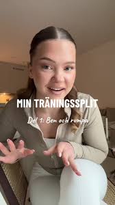 Min mest efterfrågade video!!! Min träningssplit och detta är del 1 där jag  går igenom ben och rumpa!