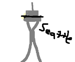 Uv resistant ink, color safe, fade resistant perfect. The Space Needle Drawception