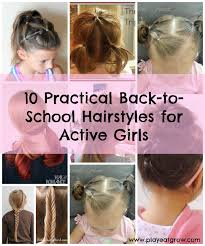 Then, on the left side of the part. 10 Quick Easy Hairstyles For Active Girls