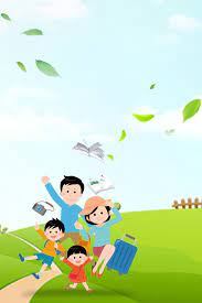 fondo familiar sintetico creativo educacion familia viajes al aire libre reunion feliz verde ilustracion dibujado fondo familiar torre de babel viaje familiar