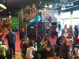 The Safari Nation Toddler Bounce House Indoor Birthday Parties Kids Birthday Party Places