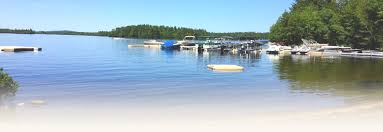 Watch dolphins swim or relax on docks & 2 fishing piers. Birches Lakeside Campground Rv Camping In Litchfield Maine