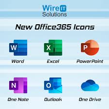 New Office365 Icons Microsoft P Words Microsoft Office