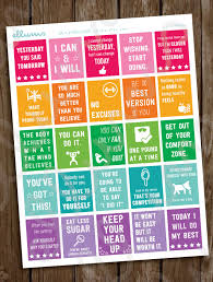 Printable Fitness Planner Stickers Workout Motivational Quote Planner Stickers Full Box Fitness Planner Stickers Fitness Planner Fitness Planner Printable