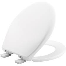 If the bolt and nut are metallic and corroded, you should use a wrench to make it loose. Bemis Affinity Round Closed Front Toilet Seat In Cotton White 7b200e4 390 Bath This Easy To Clean And Easy To Remove Toilet Seat