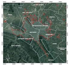 Registro geolocalizado de ciclistas que murieron atropellados en monterrey y su área metropolitana. 1 Mapa Del Area Metropolitana De Monterrey Download Scientific Diagram
