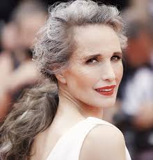 Who said gray hair makes you look old?