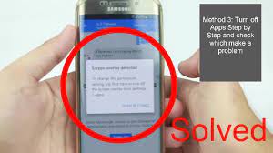Easy way to remove screen overlay this problem might be seen in marshmallow android version if you like this video plz subcribe my channel. 100 Solved Turn Off Screen Overlay Detected Any Android Marshmallow Youtube