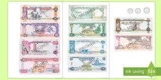 The thai onshore baht (thb) is the everyday currency used to purchase goods and services in thailand. Uae Money Cut Outs Teacher Made